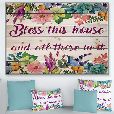 Hello Welcome to our house. Autumn leaves - Textual Entrance Art on Wood Wall Art