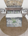 Flower Cleome Splash I - Cottage Duvet Cover Set