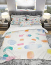 Joy Geometric Simple - Geometric Duvet Cover Set