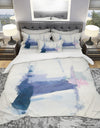 Blue Interlude - Geometric Duvet Cover Set