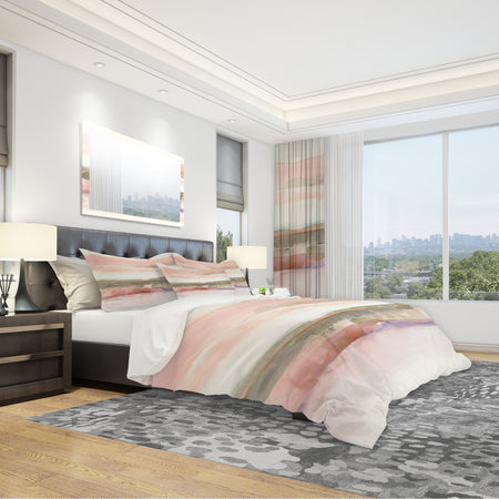 Influence of Line and Color - Geometric Duvet Cover Set