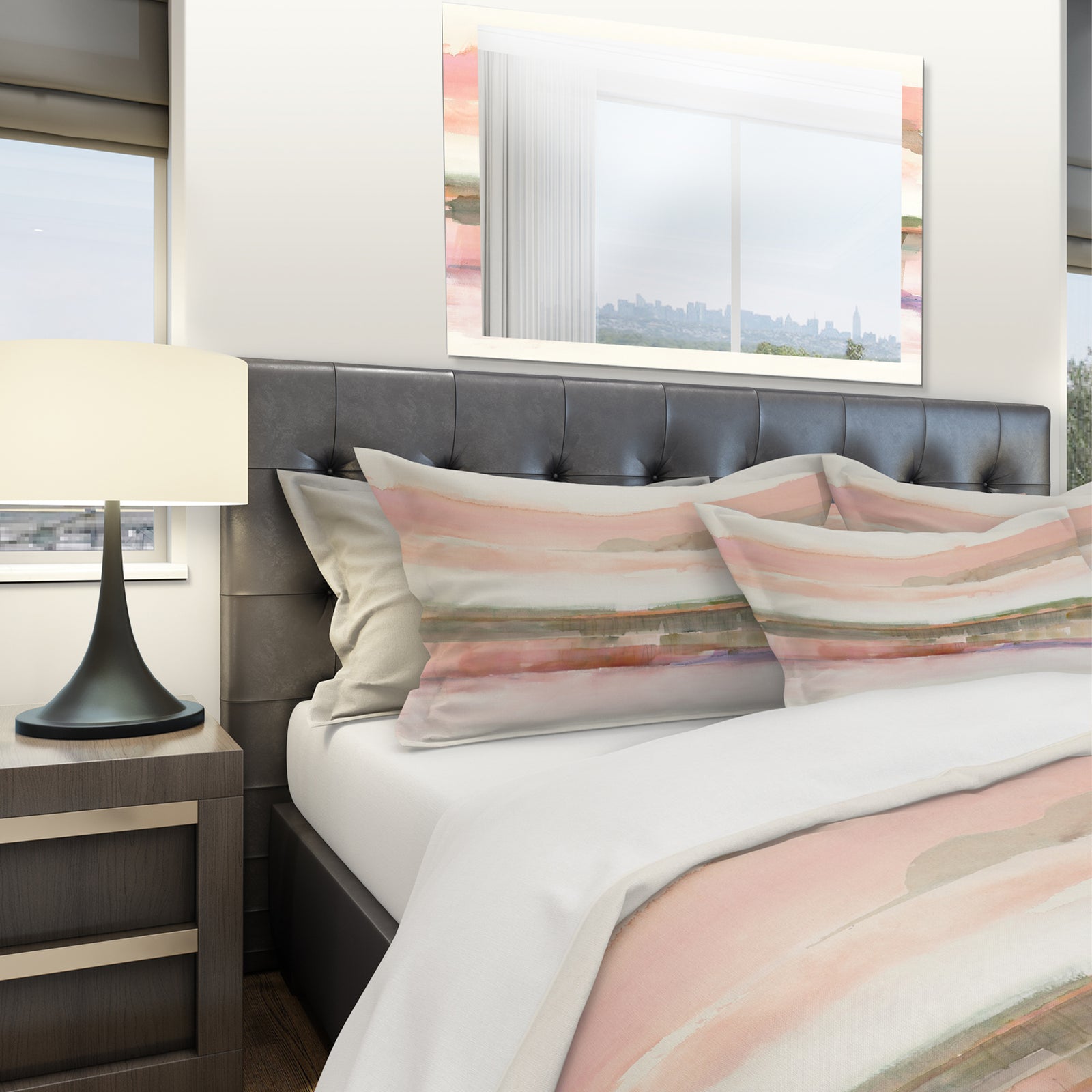 Influence of Line and Color - Geometric Duvet Cover Set