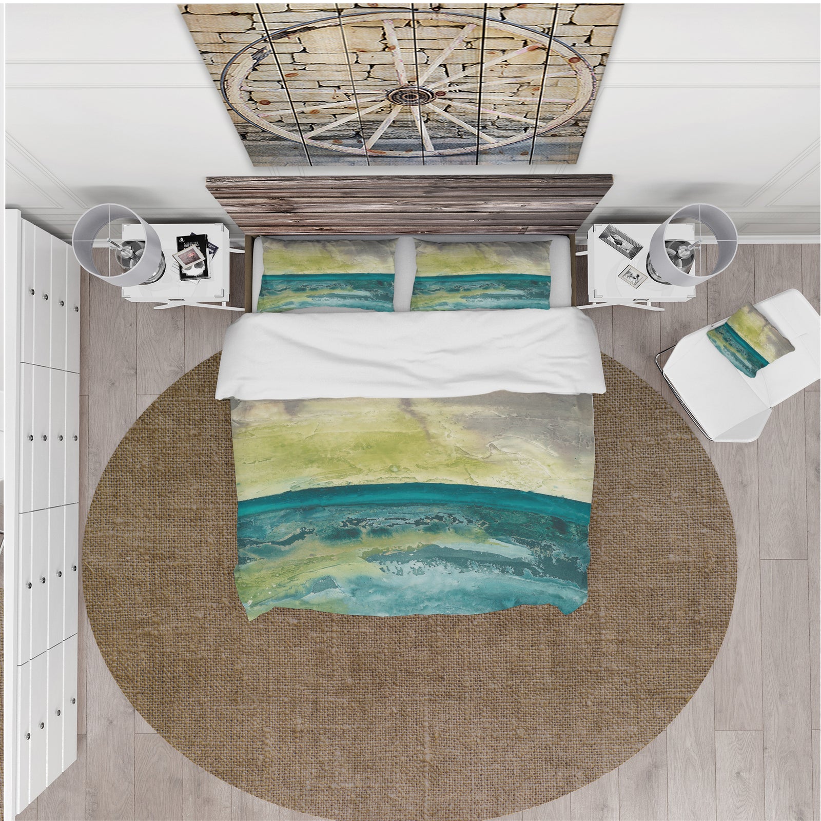 Beyond the Horizon I - Cottage Duvet Cover Set