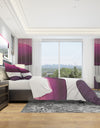 Paint of Magenta Stone - Geometric Duvet Cover Set