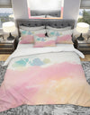 Pink Dream - Geometric Duvet Cover Set