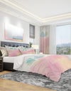 Pink Dream - Geometric Duvet Cover Set