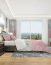 Pink Dream - Geometric Duvet Cover Set