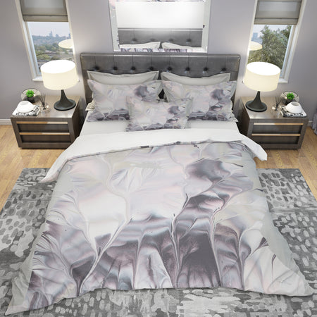 Light and Shadow I - Geometric Duvet Cover Set