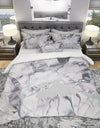 Light and Shadow III - Geometric Duvet Cover Set