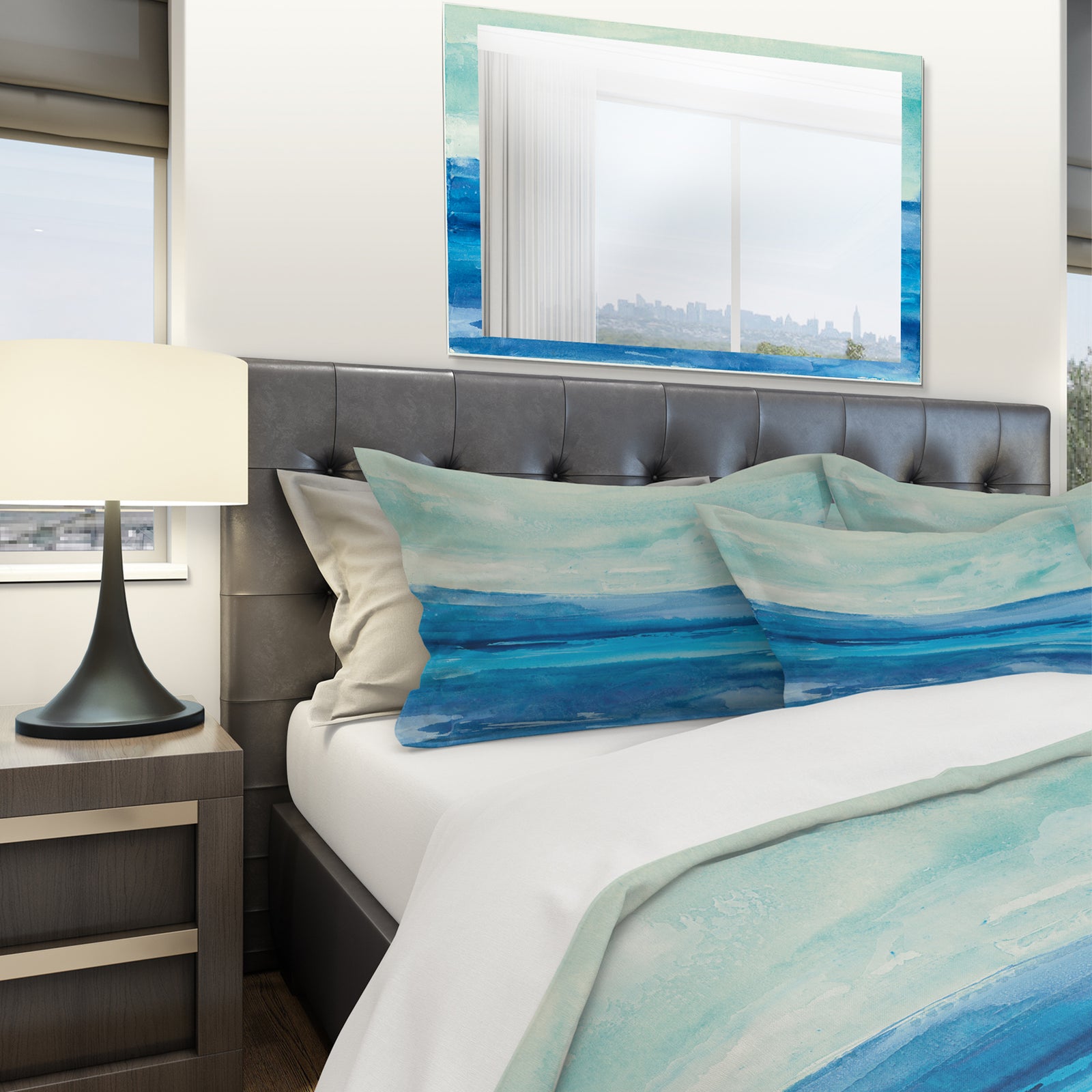 Out to Sea - Geometric Duvet Cover Set