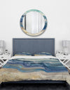 Coast Blue Sea Waves Watercolour - Traditional Duvet Cover Set