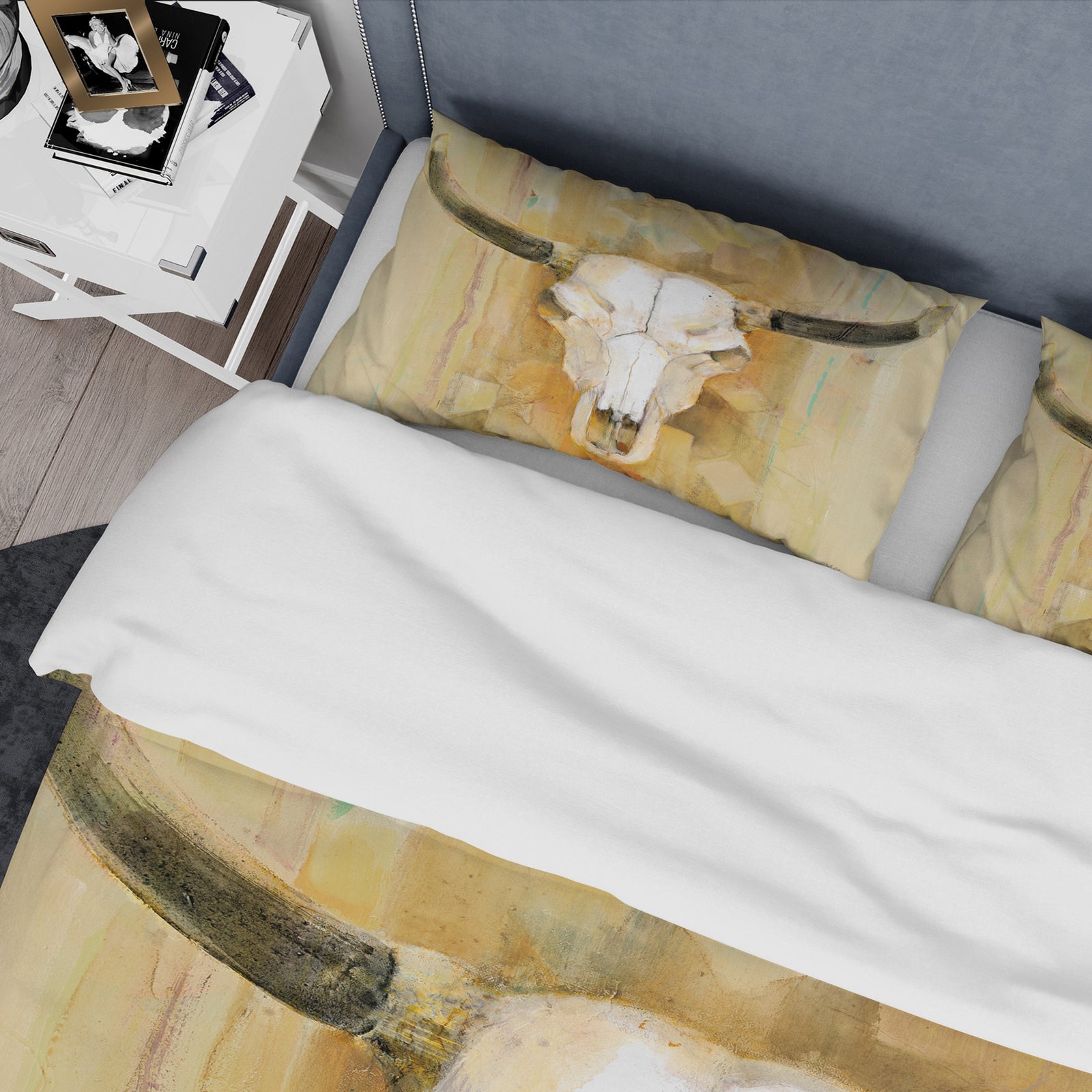 His southwest bones - Glam Duvet Cover Set