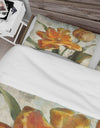 Parrot Tulips I on Ivory - Cottage Duvet Cover Set