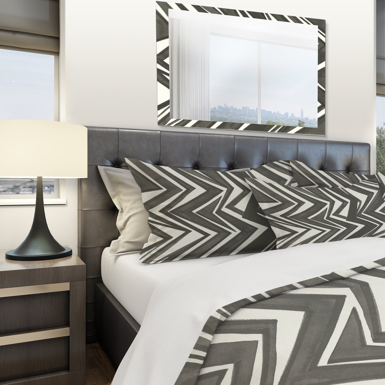 Minimalist Graphics VI - Geometric Duvet Cover Set