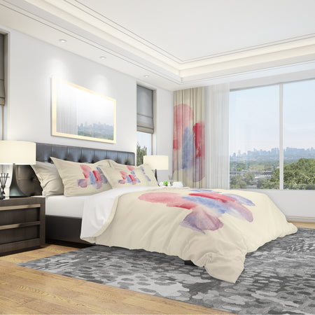 geometric Pastel II - Geometric Duvet Cover Set