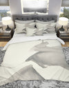 minimal geometric Zen V - Geometric Duvet Cover Set