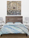 Blue Silver Spring II - Farmhouse Duvet Cover Set