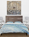 Blue Silver Spring I - Farmhouse Duvet Cover Set