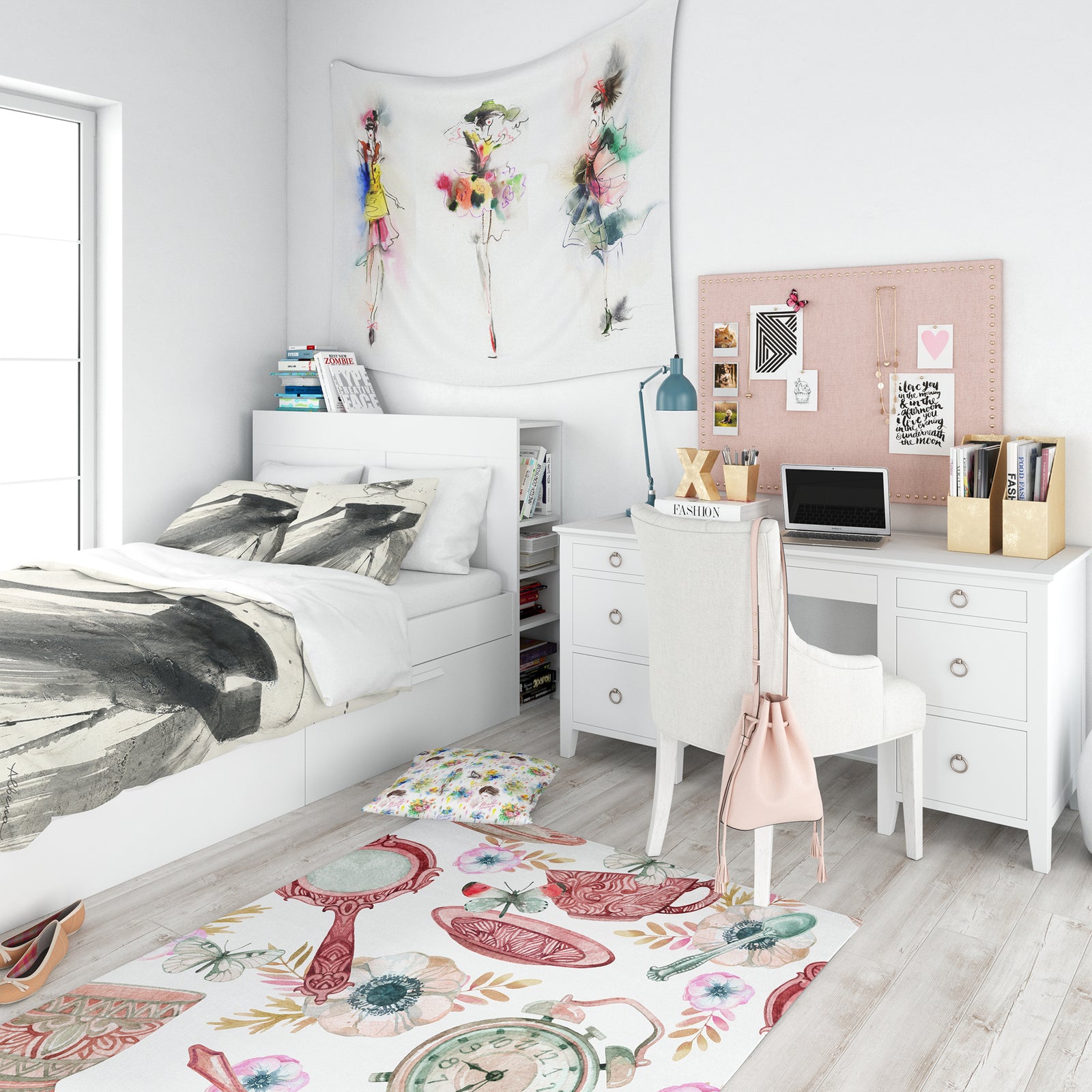 Glam Dancing II - Teenage Duvet Cover Set