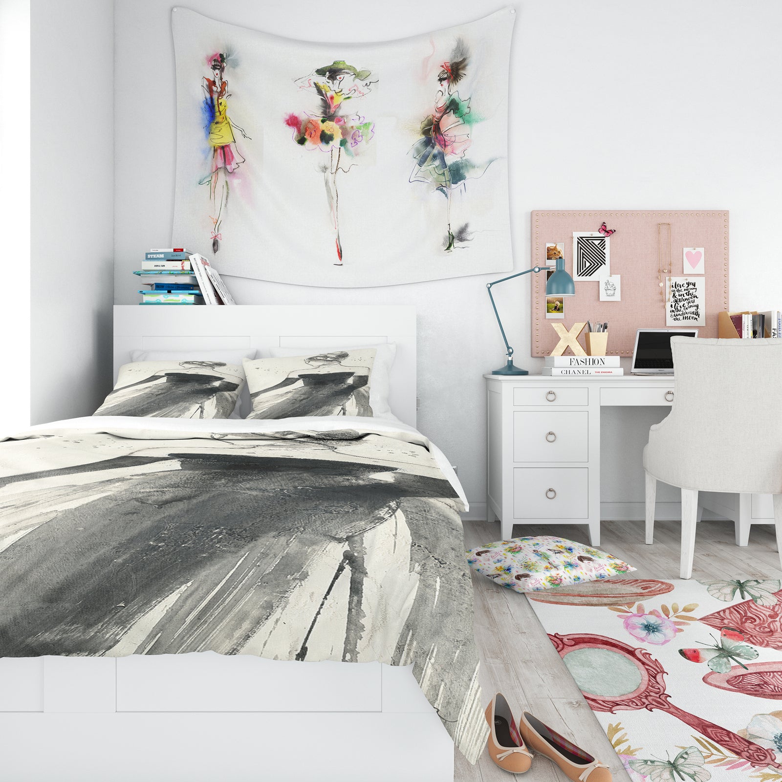 Glam Dancing II - Teenage Duvet Cover Set