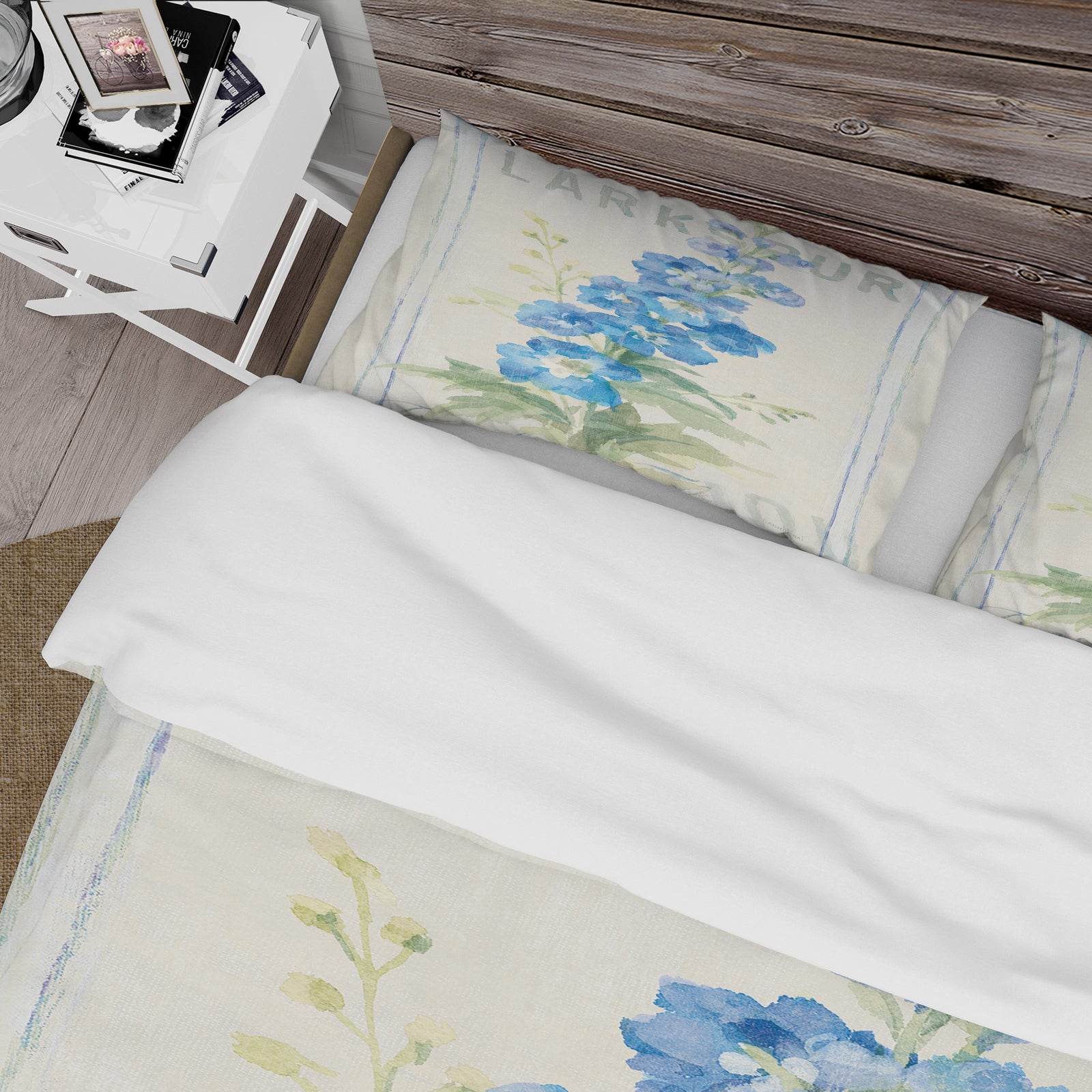 Floursack Florals VII - Cottage Duvet Cover Set