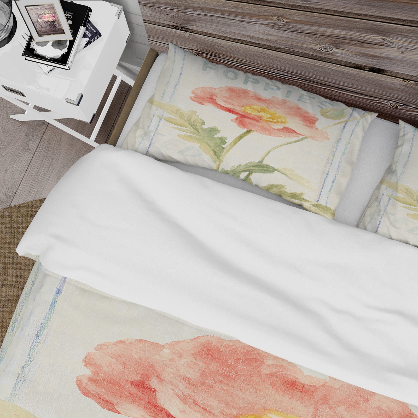 Floursack Florals IV - Cottage Duvet Cover Set