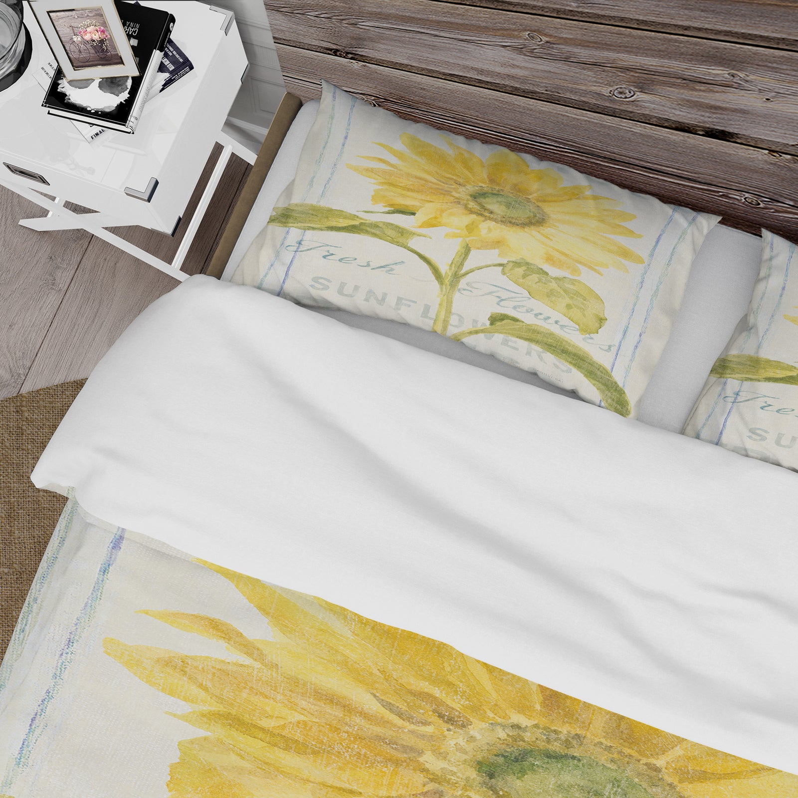 Floursack Florals II - Cottage Duvet Cover Set