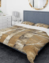 Natural Birch Forest I - Traditional Duvet Cover Set