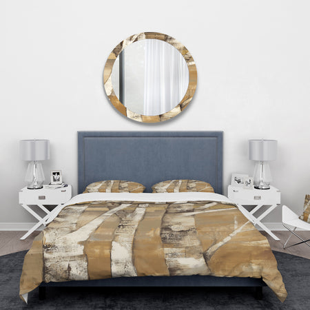 Natural Birch Forest I - Traditional Duvet Cover Set