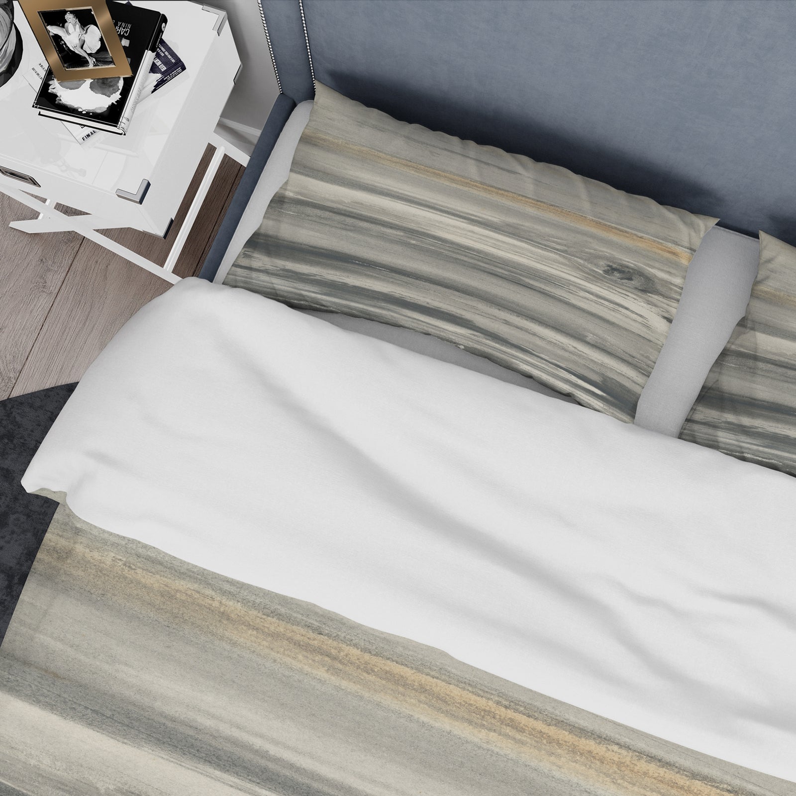 watercolor colorfields II - Glam Duvet Cover Set