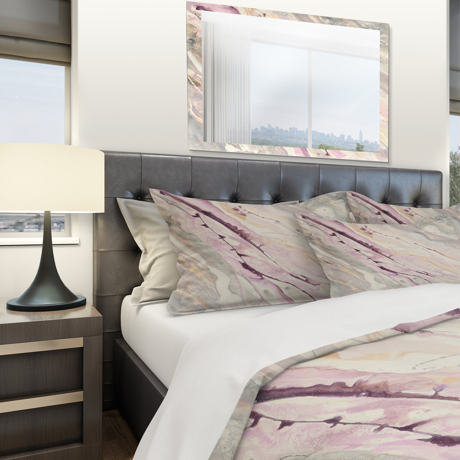 Shaby Pink Marble - Shabby Duvet Cover Set