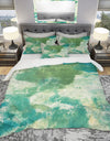 Watercolor Rock II - Geometric Duvet Cover Set