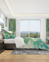 Watercolor Rock II - Geometric Duvet Cover Set