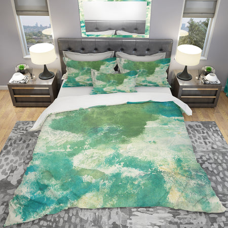 Watercolor Rock II - Geometric Duvet Cover Set