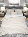 Copper Dreams Geometric - Geometric Duvet Cover Set