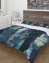 Deep Woods I Indigo - Cottage Duvet Cover Set