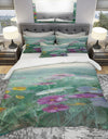 Cosmos at Dawn III - Geometric Duvet Cover Set