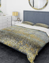 Glam Rain Abstract IV - Glam Duvet Cover Set