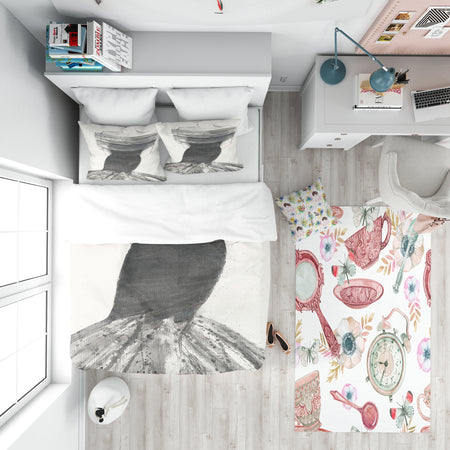 Glam and Fashion Feminine IV - Teenage Duvet Cover Set