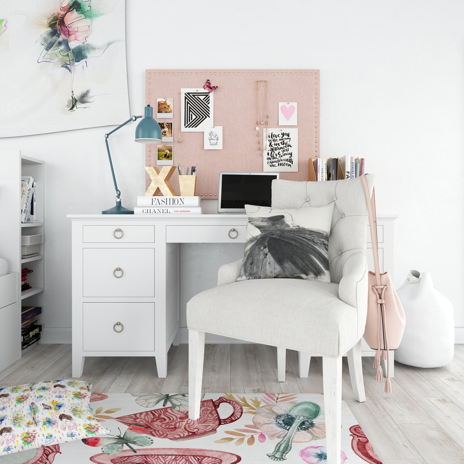 Glam and Fashion Feminine III - Teenage Duvet Cover Set