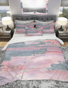 Durty Shabby Pink Blush II - Shabby Duvet Cover Set