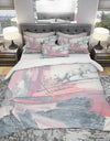 Durty Shabby Pink Blush I - Shabby Duvet Cover Set