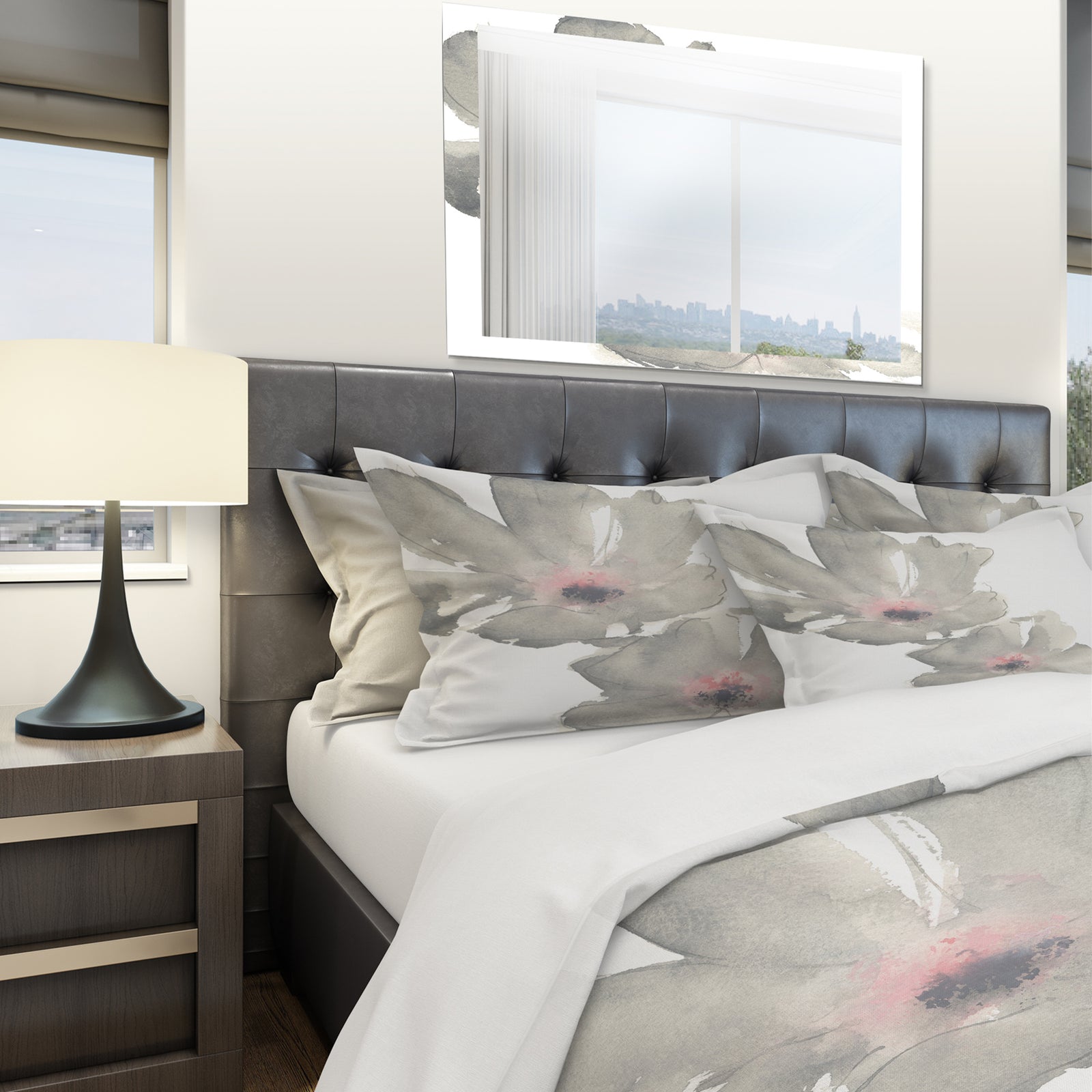 Shabby Gray Blush Cosmo II - Shabby Duvet Cover Set