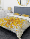 Glam Yellow Explosion Blocks - Glam Duvet Cover Set