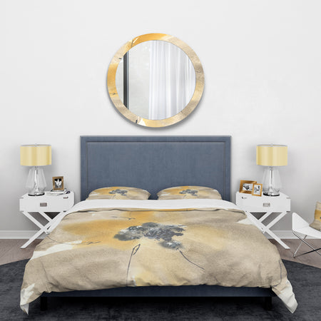 Galm Flower Tones I - Glam Duvet Cover Set