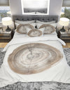 Circle natural elements I - Geometric Duvet Cover Set