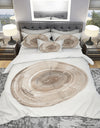 Circle natural elements II - Geometric Duvet Cover Set