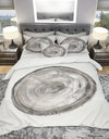 Circle natural elements III - Geometric Duvet Cover Set