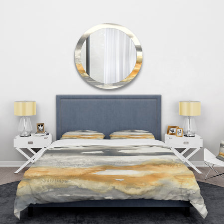 Gold Glamour Direction I - Glam Duvet Cover Set