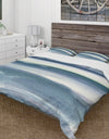 Mint Indigo Dawn III - Cottage Duvet Cover Set